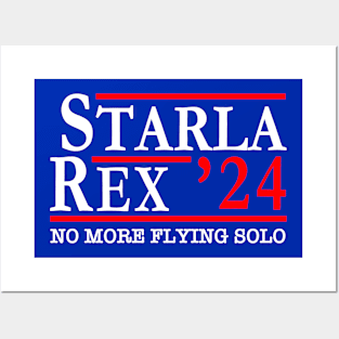 Starla Rex 2024 Political Candidates No More Flying Solo Posters and Art